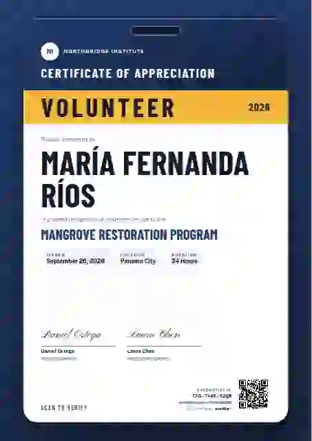 Speaker Pass Sapphire volunteer appreciation certificate template