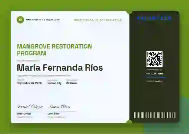 Workshop Ticket Lime volunteer appreciation certificate template