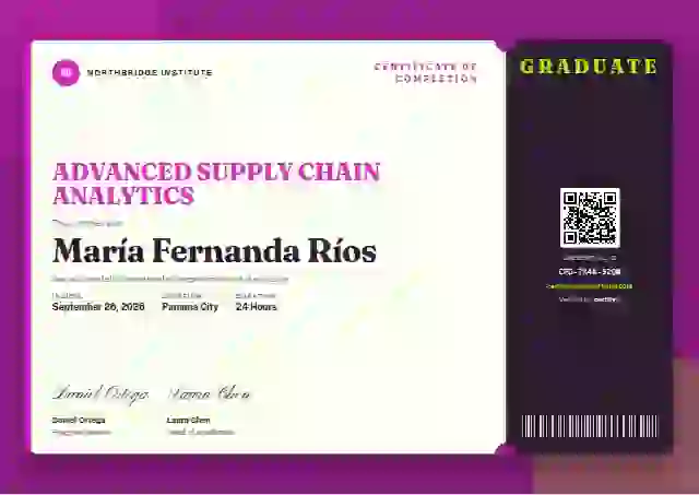 Plantilla de certificado Workshop Ticket Fuchsia de finalización de curso