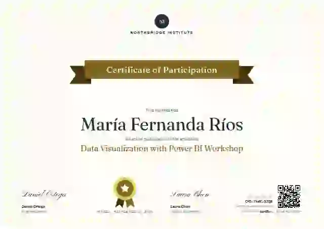 Plantilla de certificado Ribbon Banner Marigold de webinar y taller
