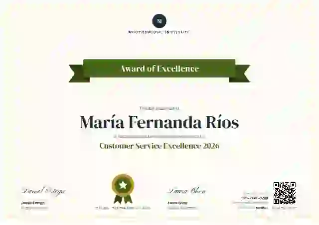Plantilla de certificado Ribbon Banner Soft Lime de premios y logros