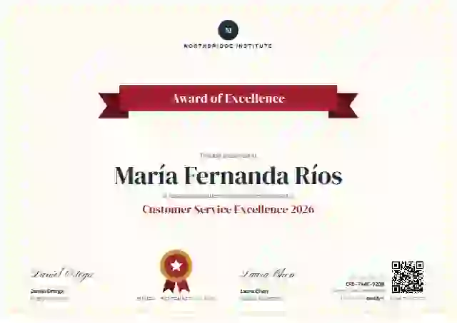 Ribbon Banner awards and achievement certificate template