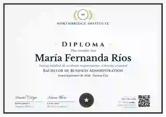 Plantilla de certificado Academic Crest Lime de diploma académico