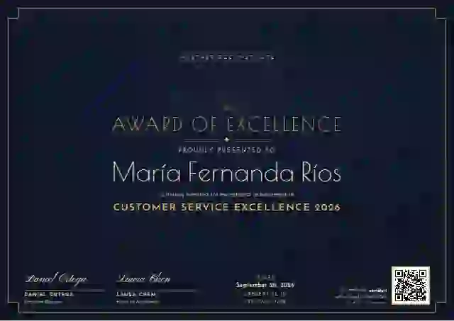 Art Deco awards and achievement certificate template