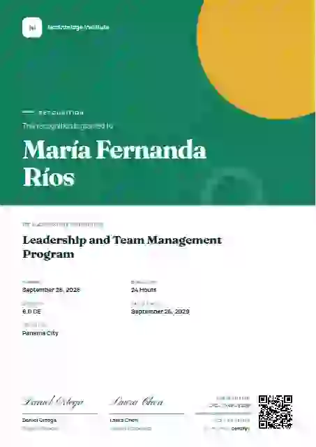 Plantilla de certificado Portrait Modern Seafoam de latinoamérica