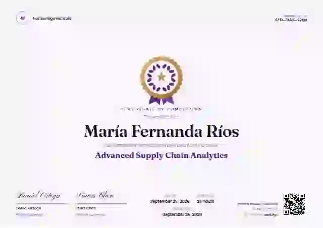 Plantilla de certificado Medallion Amethyst de finalización de curso