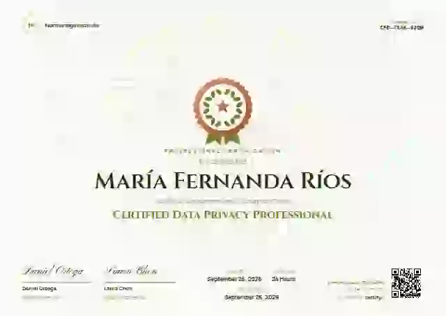 Plantilla de certificado Medallion Lime de certificación profesional
