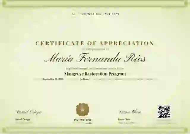 Scroll Parchment Marigold volunteer appreciation certificate template