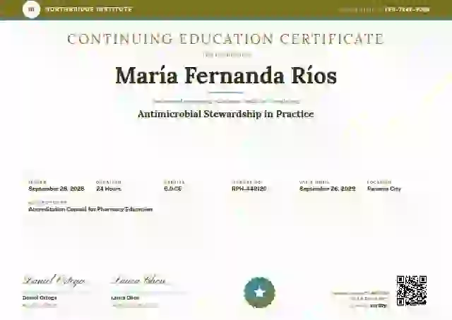 Plantilla de certificado Diploma Subfields Marigold de educación continua