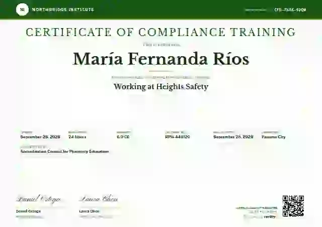 Plantilla de certificado Diploma Subfields Meadow de cumplimiento y seguridad