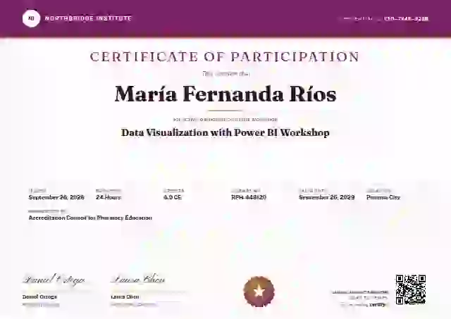 Plantilla de certificado Diploma Subfields Magenta de webinar y taller