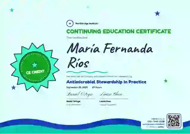 Plantilla de certificado Kids Achievement Meadow de educación continua