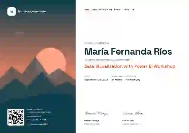 Duotone webinar and workshop certificate template