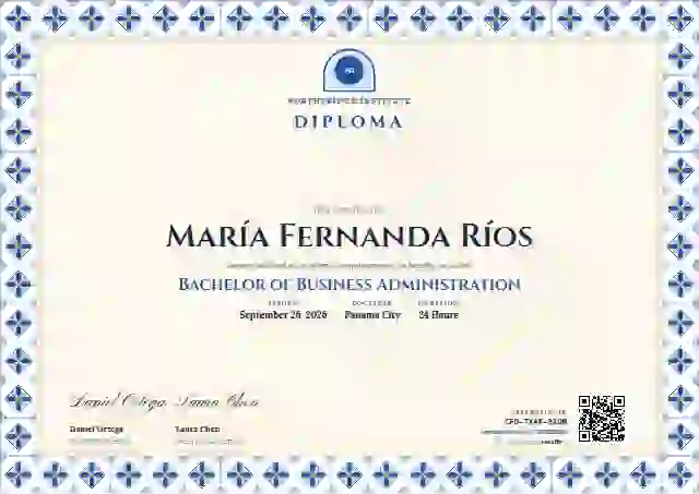 Plantilla de certificado Talavera Frame de diploma académico