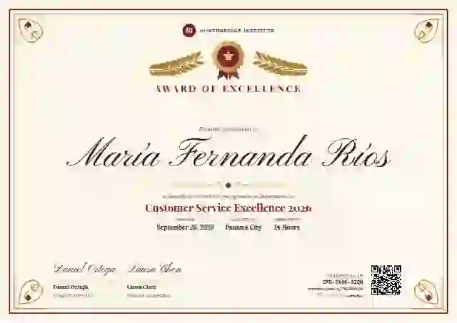 Plantilla de certificado Diploma de Honor de premios y logros