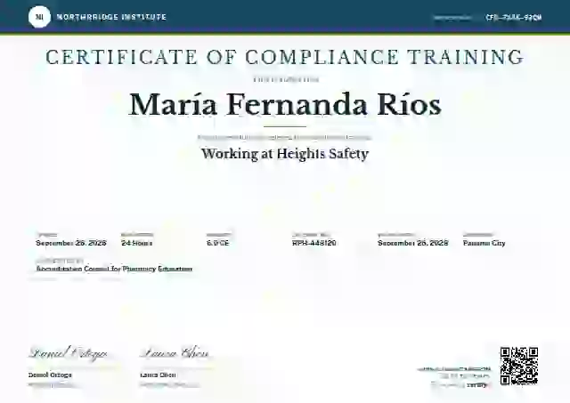 Plantilla de certificado Diploma Subfields Cerulean de cumplimiento y seguridad