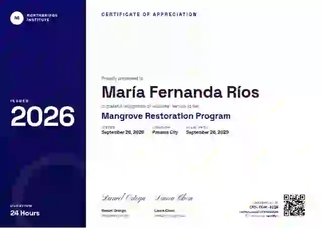 Level Ladder Ultramarine volunteer appreciation certificate template