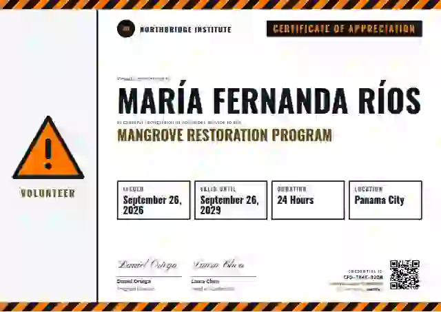 Safety Card Marigold volunteer appreciation certificate template