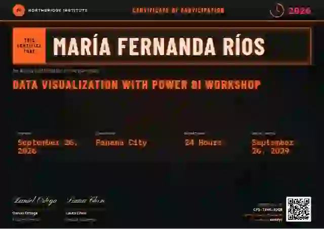 Scoreboard Vermilion webinar and workshop certificate template