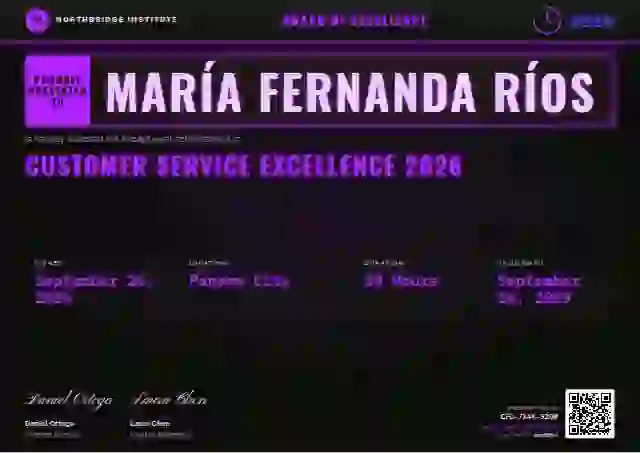 Plantilla de certificado Scoreboard Orchid de premios y logros